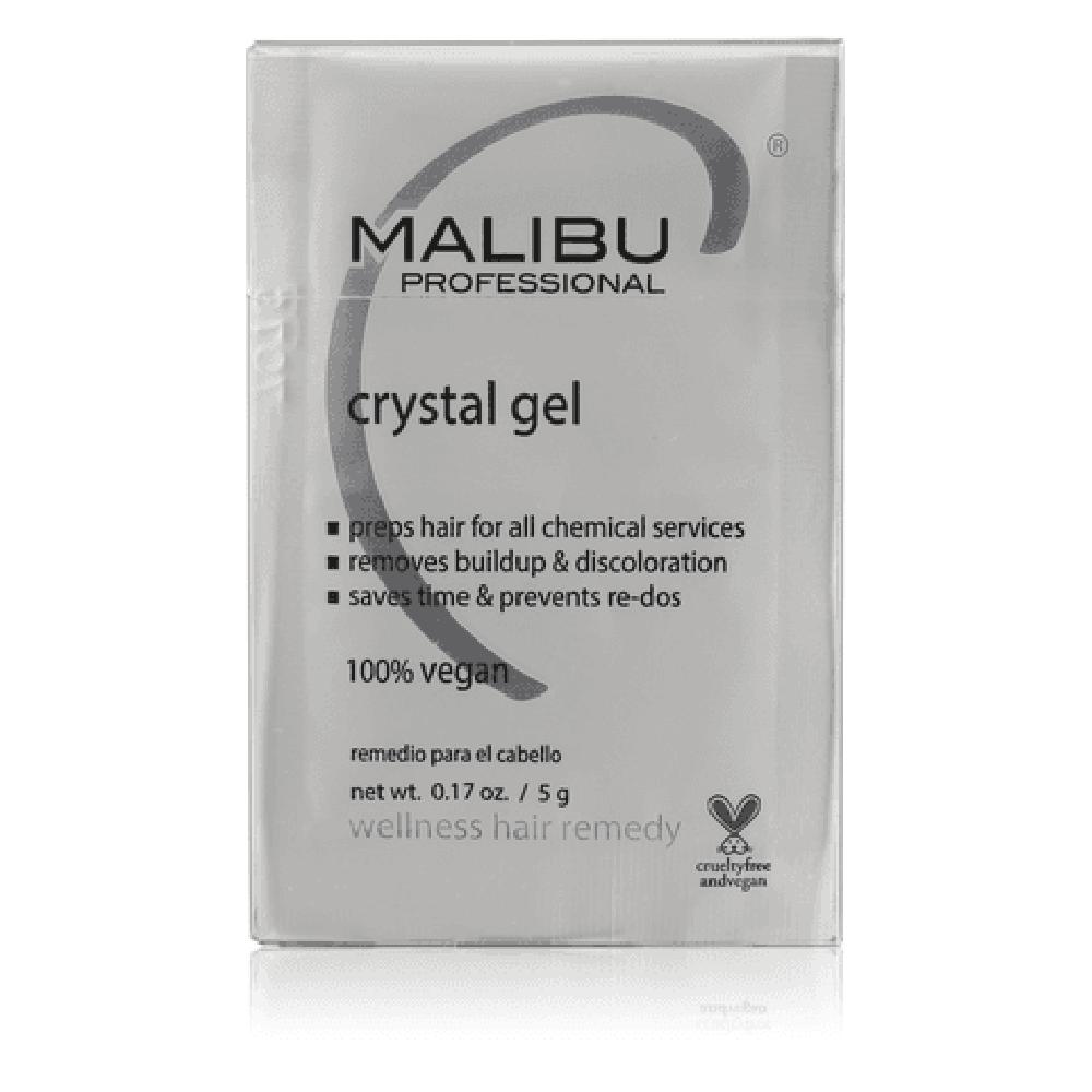 Malibu C Swimmers Shampoo and Conditioner 9oz Duo, Crystal Gel Treatment 5g