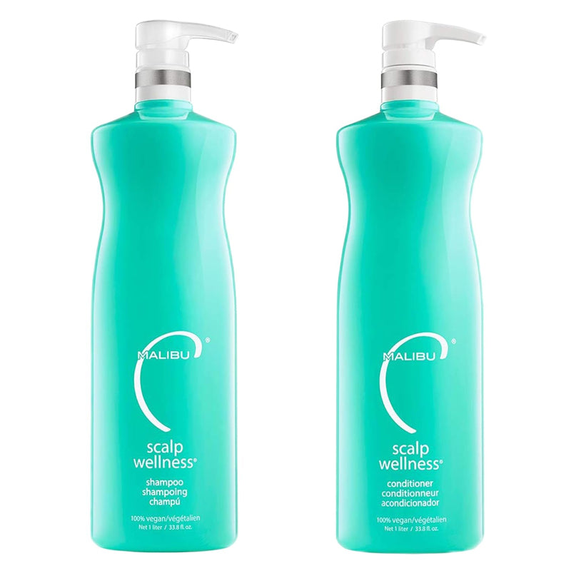 Malibu C Scalp Shampoo & Conditioner 33.8oz Duo