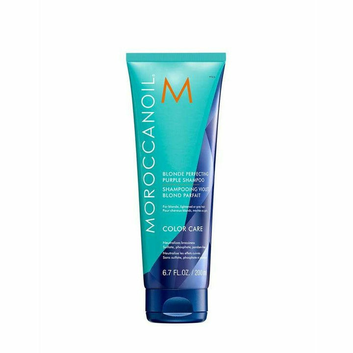 Moroccanoil Blonde Perfecting Purple Shampoo-The Warehouse Salon