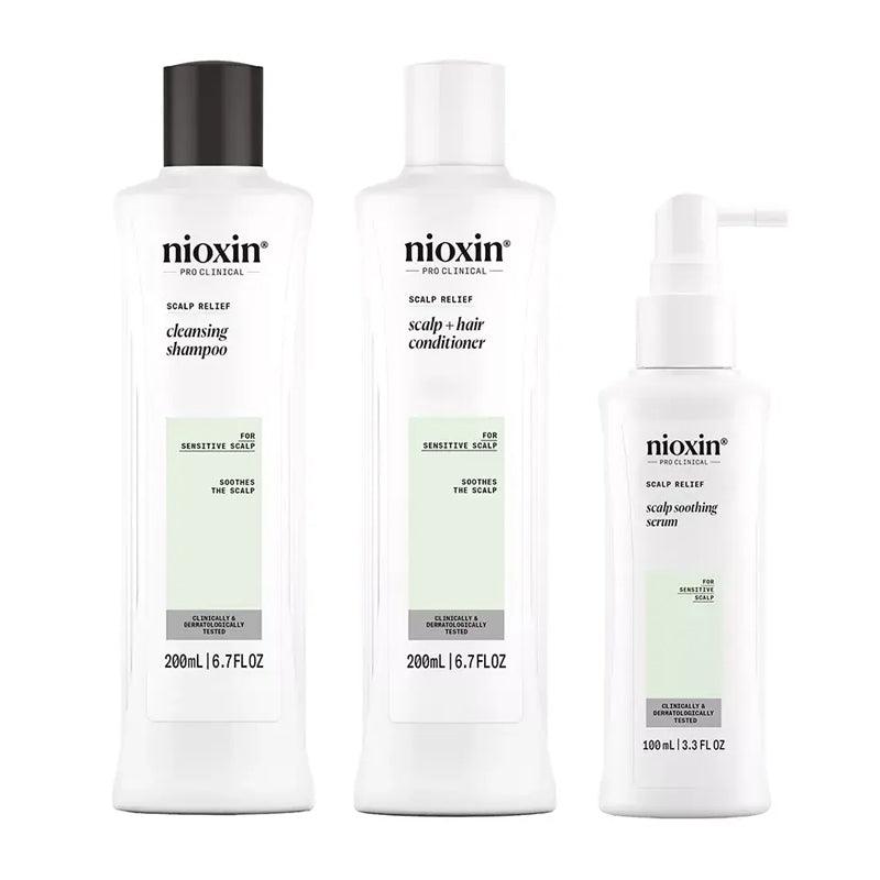 Nioxin Scalp Relief For Sensitive Scalp Kit - 3 Piece by Nioxin - Professional Hair Care