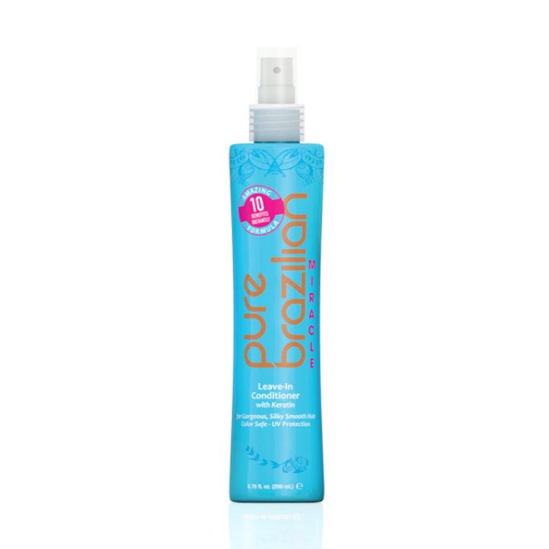 Pure Brazilian Miracle Leave-In with Keratin 6.78oz by Pure Brazilian - Professional Hair Care