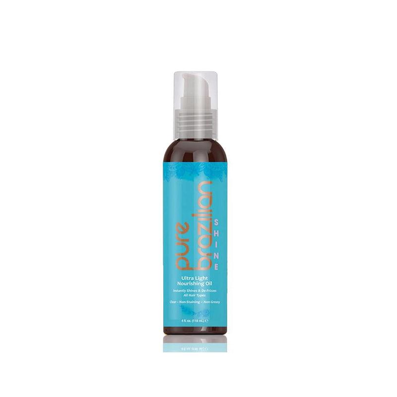 Pure Brazilian Shine Extreme Treatment Oil 4oz by Pure Brazilian - Professional Hair Care