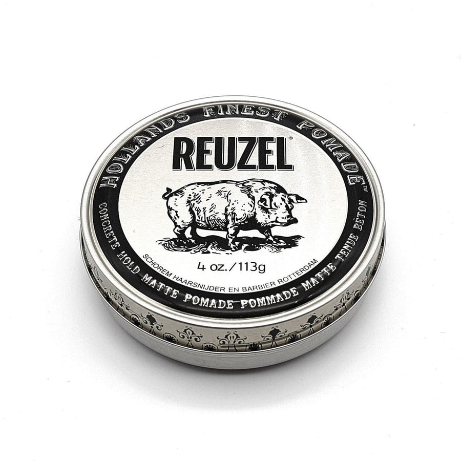 Reuzel Concrete Hold Matte Pomade 4 oz.-The Warehouse Salon