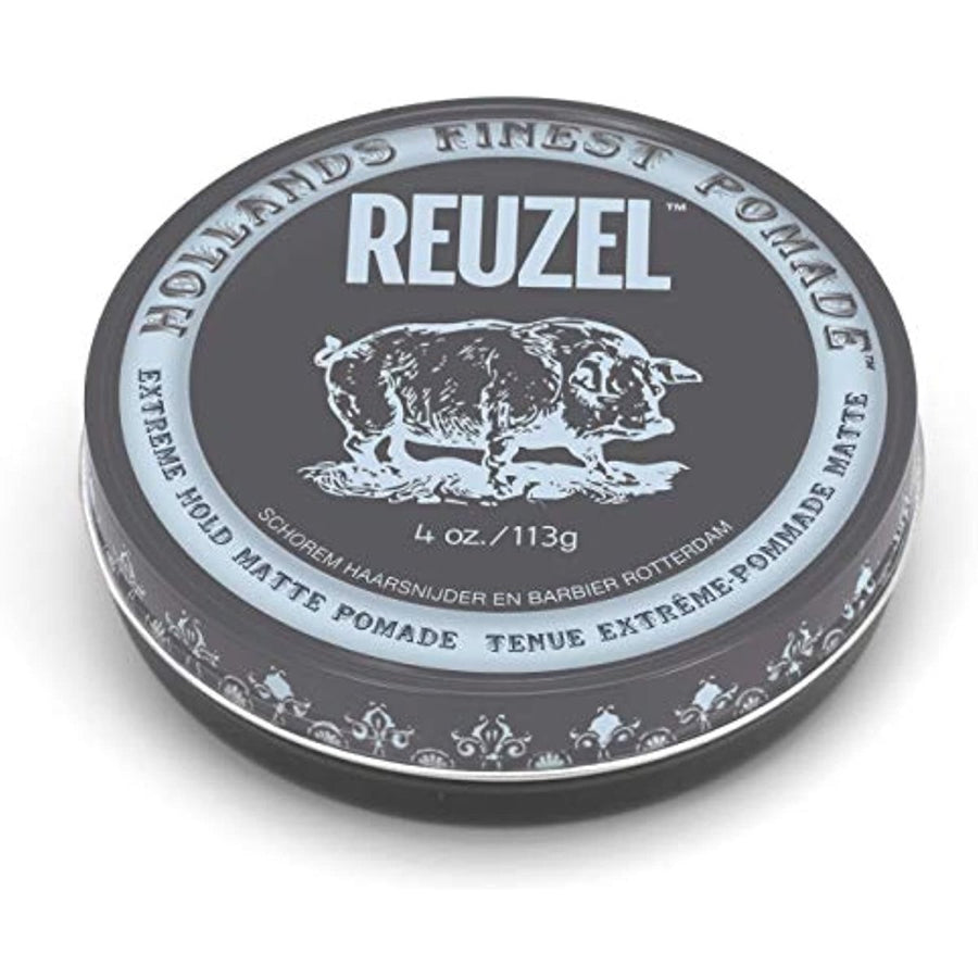 Reuzel Extreme Hold Matte Pomade 4oz-The Warehouse Salon