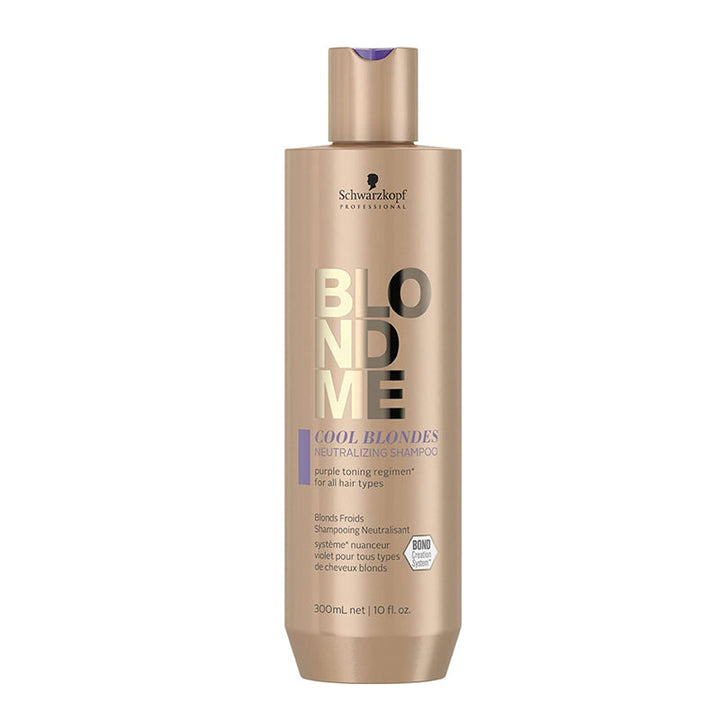 Schwarzkopf Blondme Cool Blondes Neutralizing Shampoo-The Warehouse Salon