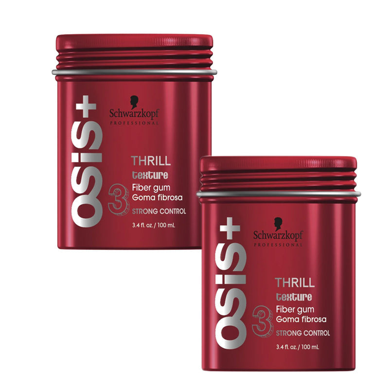 Schwarzkopf Osis+ Thrill Texture Fiber Gum 3.4oz. (Pack of 2)