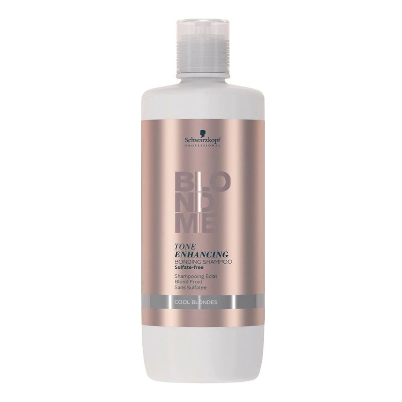 Schwazrkopf BlondMe Cool Blondes Tone Enhancing Bonding Shampoo 33.8oz-The Warehouse Salon