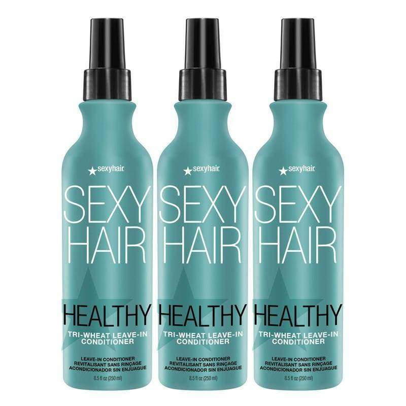 Sexy Hair Healthy Sexy Hair Tri-Wheat Leave In Conditioner - 8.5oz (Pack of 3)