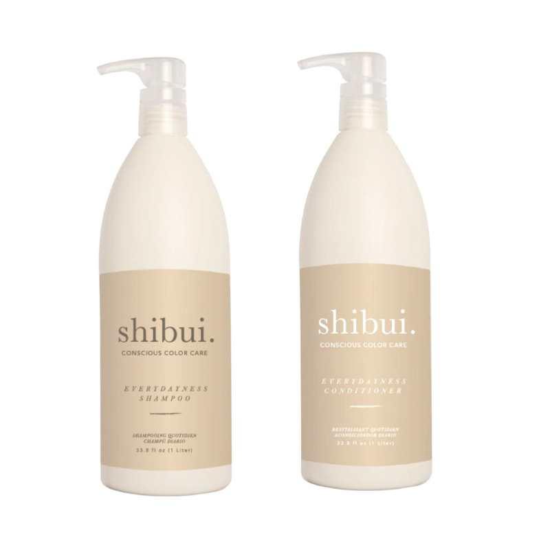 Shibui Everydayness Shampoo & Conditioner, Liter Duo by Shibui - Professional Hair Care