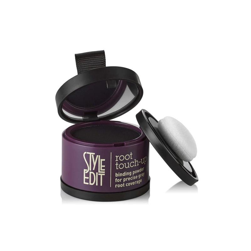 Style Edit Brunette Beauty Root Touch-Up Powder - Black .13oz by Style Edit - Professional Hair Care