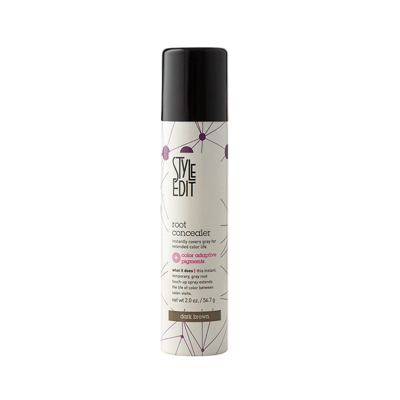 Style Edit Root Concealer For Brunettes - Dark Brown 2 oz-The Warehouse Salon