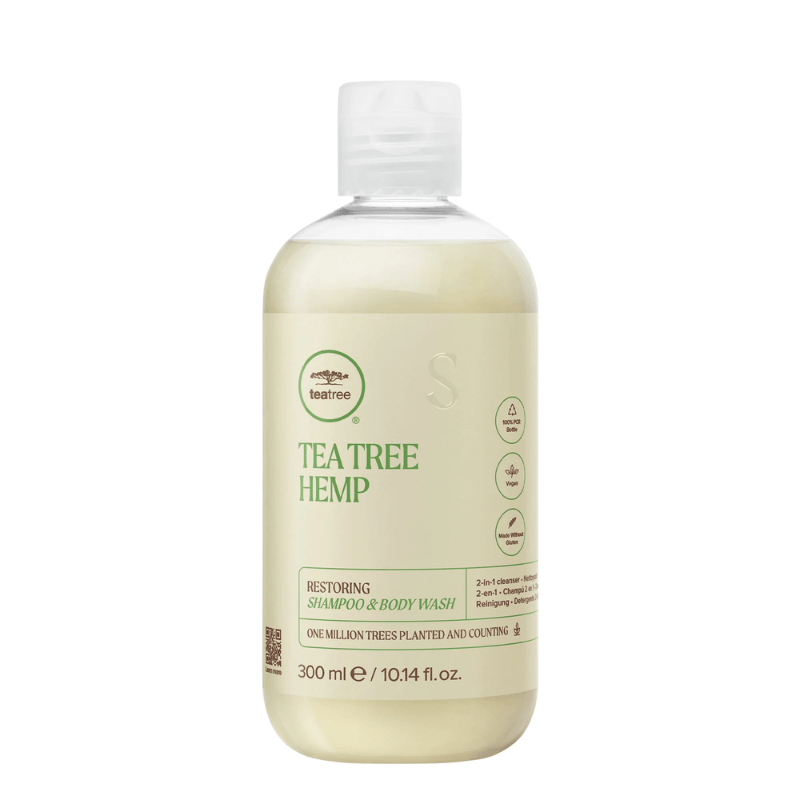 Paul Mitchell tea tree Hemp Restoring Shampoo & Body Wash 10.14oz by Paul Mitchell - Professional Hair Care