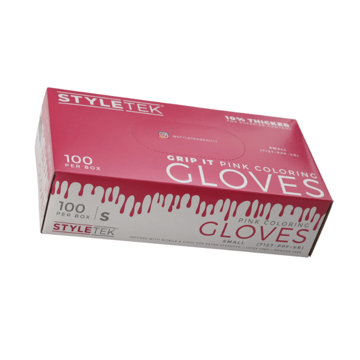 Styletek Pink Powder Free Gloves 100pk