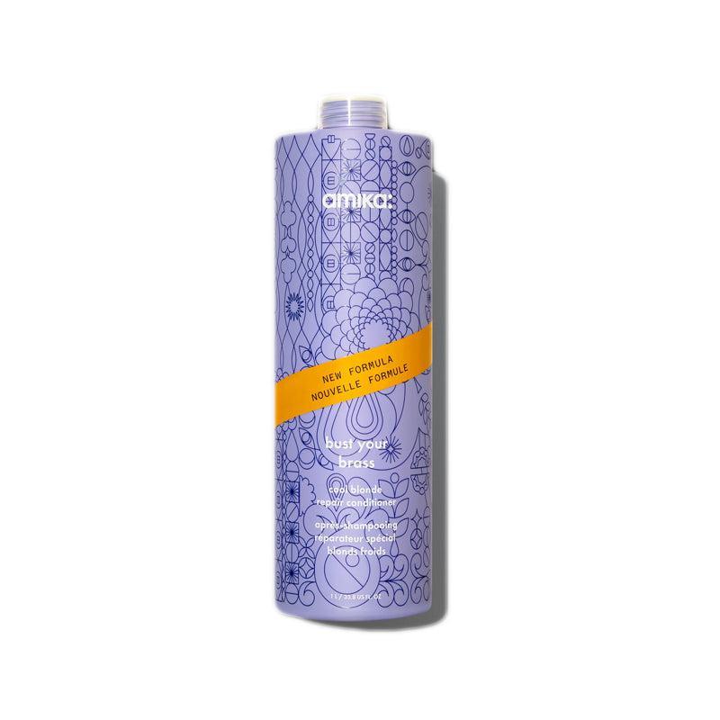Amika Bust Your Brass Cool Blonde Repair Conditioner by Amika - Professional Hair Care