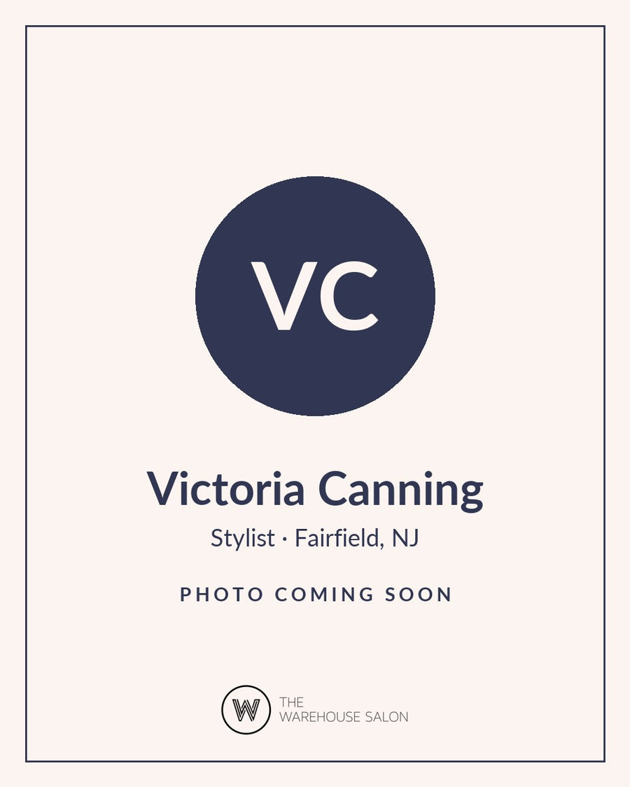 Victoria Canning, stylist at The Warehouse Salon in Fairfield, NJ. Photo coming soon.