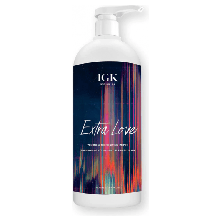 IGK EXTRA LOVE Volume & Thickening Conditioner 33.8oz by IGK Hair - Professional Hair Care