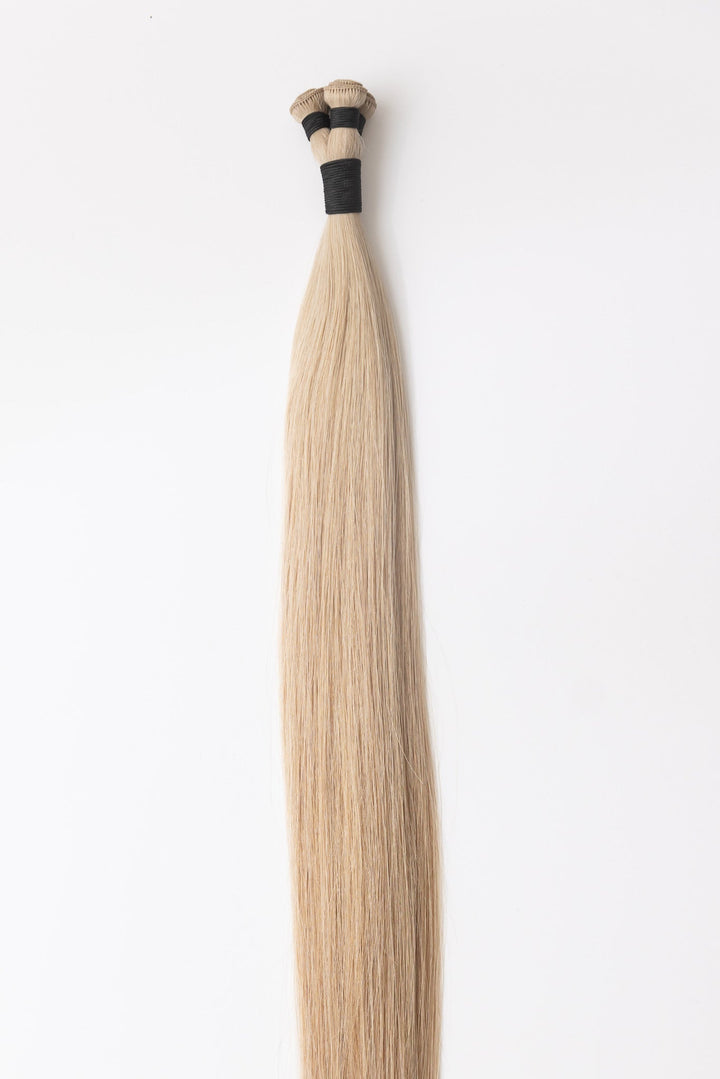 Irish Cream Hand - Tied Brown Wefts &amp; Extensions | Caramel Brown Hair - Christian Michael Hair Extensions