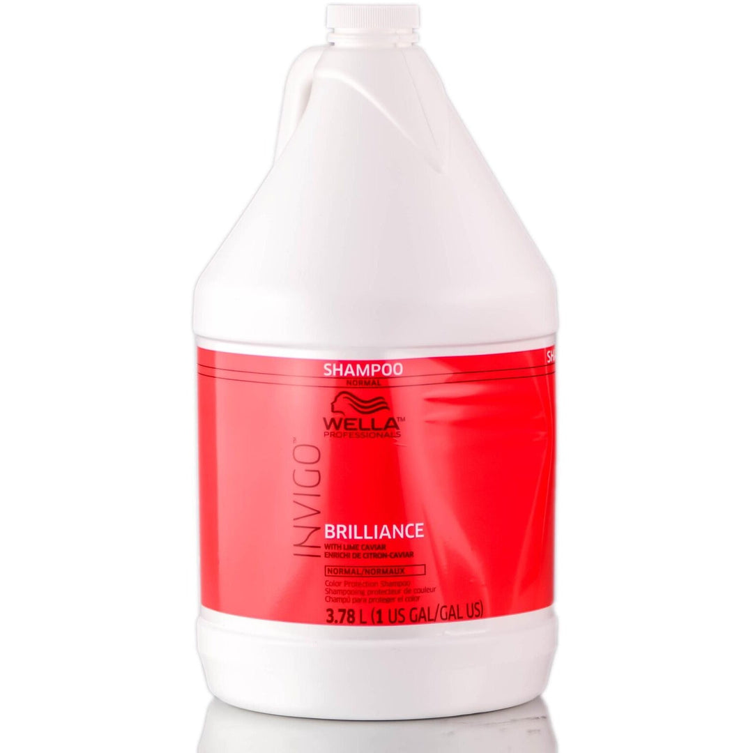 Wella INVIGO Brilliance Shampoo for Fine Hair 1 Gallon/128 oz-The Warehouse Salon