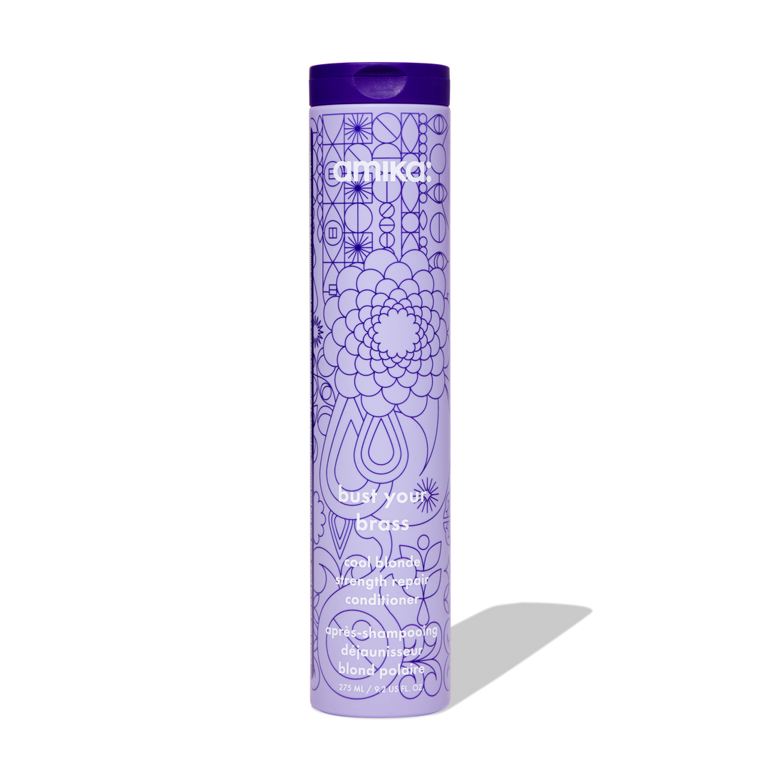 Amika Bust Your Brass Cool Blonde Repair Conditioner 9.3oz - Amika | The Warehouse Salon