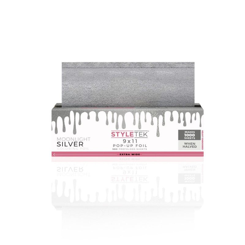 Styletek Moonlight Silver Smooth Foil 9 x 11 by Styletek - Professional Hair Accessories
