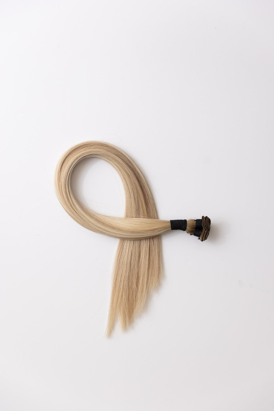 Toasted Coconut Hand - Tied Wefts &amp; Extensions | Honey Brown Hair - Christian Michael Hair Extensions