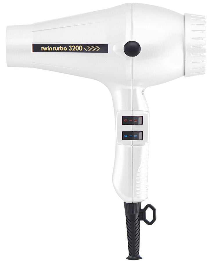 Turbo Power Twin Turbo 3200 Hair Dryer - White